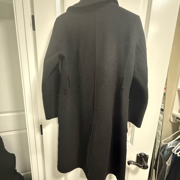 MICHAEL Michael Kors Black Trench Coat - Picture 4 of 4